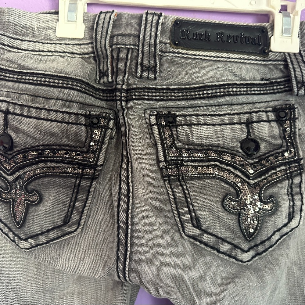 Authentic Rock Revival Brand Jeans